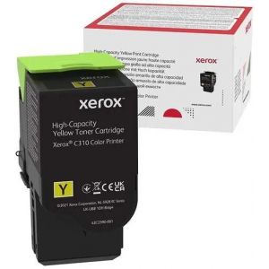 Тонер-картридж XEROX C310 желтый 5,5K (006R04371), фото 