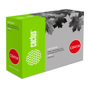 Тонер Картридж Cactus CS-C041H черный (20000стр.) для Canon LBP 312x, фото 