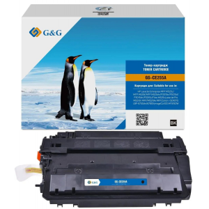 Картридж лазерный G&G GG-CE255A черный (6000стр.) для HP LJ Enterprise MFP M525c/P3015n/LJ Pro M521dn MFP/M521dw MFP, фото 