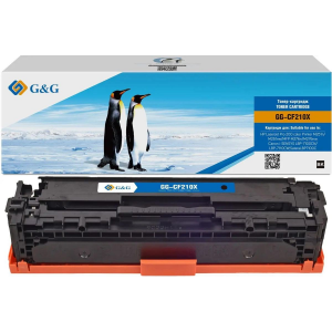 Картридж лазерный G&G GG-CF210X черный (2400стр.) для HP LJ Pro 200 color Printer M251n/nw/MFP M276n, фото 