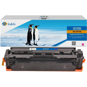 Картридж лазерный G&G GG-CF413A пурпурный (2300стр.) для HP LJ M452DW/DN/NW M477FDW/M477FDN/M477FNW, фото 