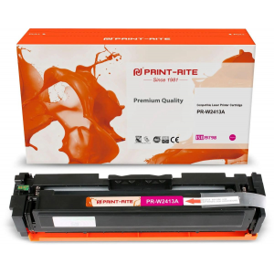 Картридж лазерный Print-Rite TFHBB7MPU1J PR-W2413A W2413A пурпурный (850стр.) для HP Color LJ Pro M155/MFP M182nw/M183fw, фото 