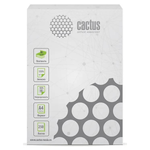 Бумага Cactus CS-OPB-A480250 класс B CS-OPB-A480250 A4/80г/м2/250л./белый CIE153% общего назначения(офисная), фото 