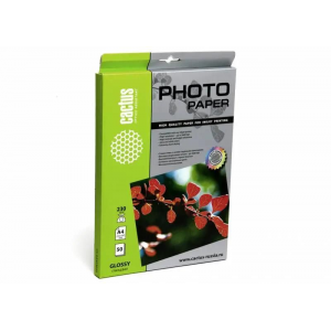 Фотобумага Cactus CS-GA423050 глянцевая А4 230 г/м2 50 листов, фото 