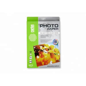 Фотобумага Cactus CS-MA4120100 A4/120г/м2/100л. матовая для струйной печати, фото 