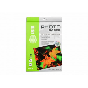 Фотобумага Cactus CS-MA4190100 A4/190г/м2/100л. матовая для струйной печати, фото 
