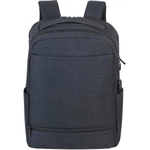 Рюкзак для ноутбука 17.3 Riva 8365 черный полиэстер, фото 