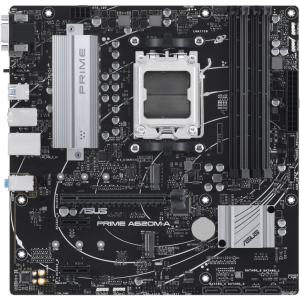 Материнская плата Asus PRIME A620M-A-CSM Soc AM5 AMD A620 2xDDR5 mATX AC`97 8ch(7.1) GbLAN RAID+VGA+HDMI+DP, фото 