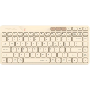 Клавиатура A4Tech Fstyler FBK26C AS черный USB беспроводная BT/Radio slim Multimedia (FBK26C AS), фото 
