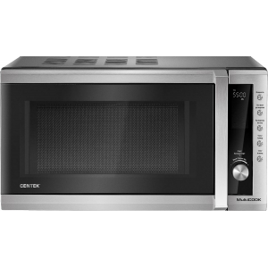 СВЧ Centek CT-1582 (сталь) 700W, 20л, 8 программ, таймер, подсветка, камера -эмаль, ЖК-дисплей, фото 