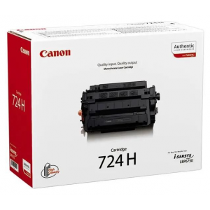 Тонер-картридж Canon 724H (3482B002) черный, 12500 стр., для LBP-6750Dn, фото 