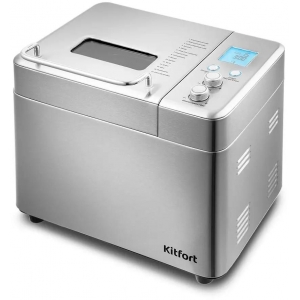 Хлебопечь Kitfort КТ-304 550Вт нержавеющая сталь, фото 