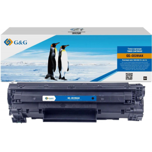Картридж лазерный G&G GG-CE285AX черный (3000стр.) для HP LJ P1005/P1006/P1505/1505n/M1120;MFP/M1120n;MFP/M1522n, фото 