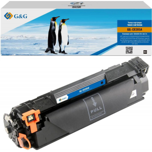 Картридж лазерный G&G GG-CE285A черный (1600стр.) для HP LJ Pro P1102/P1102w/1214nfh/M1132/M1212nf MFP/M1217nfw MFP, фото 