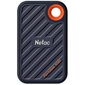 Накопитель SSD External Netac 1.0Tb ZX20  (USB3.2 Gen2 x2 Type C, up to 2000/1800MBs, 71.5x43.5x8mm, Plastic) Black, фото 