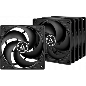Вентилятор корпусной ARCTIC P12 Value pack (black/black) (5pc) (ACFAN00135A), фото 