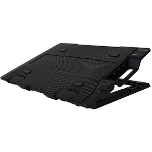 Теплоотводящая подставка Zalman ZM-NS2000 для ноутбуков 17“, размеры: 375 x 275 x 26.7 ~ 51.3 mm, интерфейс: USB2.0 x 3, USB Input x 1, вентилятор 200мм, фото 