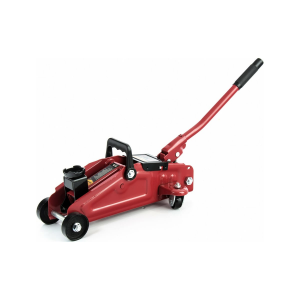 Домкрат SPARTA 510084  подкатный 2т h подъема 140–295мм в пласт. кейсе compact, фото 