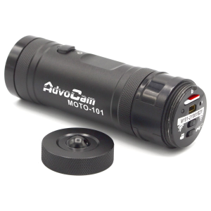 Видеорегистратор AdvoCam MOTO-101 черный 2Mpix 1080x1920 1080p 125гр. SSC323, фото 
