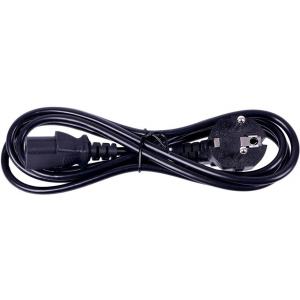 Кабель компьютер-розетка Aopen 1.8метра 220V (EURO) VDE 3G*0,5mm2 QUST ACE021-1.8M, фото 