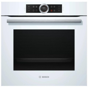 Духовой шкаф Электрический Bosch HBG634BW1 белый, встраиваемый, фото 