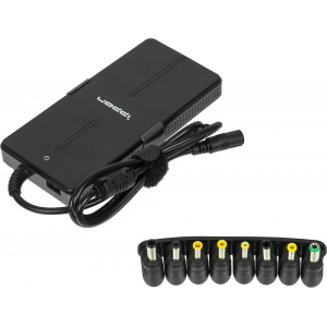 Блок питания Ippon S90U автоматический 90W 15V-19.5V 8-connectors 5A 1xUSB 2.1A от бытовой электросети LED индикатор, фото 