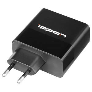 Блок питания Ippon CW65 автоматический 65W 5V-20V 3.25A 1xUSB 5A от бытовой электросети, фото 