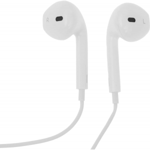 Наушники + микрофон HOCO L7 Plus/ Кнопки управ. и громкости/ Bluetooth 5.0/ 1.2м/ Lightning/ White, фото 