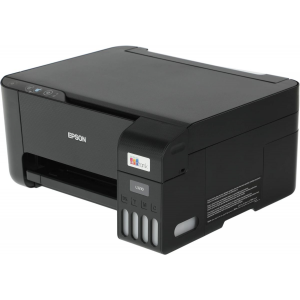 МФУ струйный Epson L3210 A4 USB черный, фото 