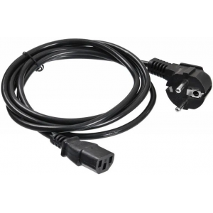 Кабель Buro BU-PCAB-1.8-16A IEC C13 Евровилка 1.8м, фото 