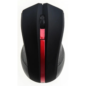 Мышь Oklick 615MW Black-Red USB, фото 