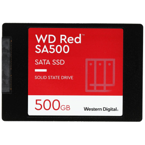 SSD жесткий диск SATA2.5 500GB RED WDS500G1R0A WDC, фото 