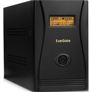 ИБП ExeGate EP287660RUS SpecialPro Smart LLB-3000.LCD.AVR.EURO.RJ.USB , фото 