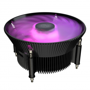 УЦ CPU COOLER CoolerMaster  I71C PWM, Intel 115, 95W, RGB Fan, AlCu, 4pin, C10L RGB Controller, фото 