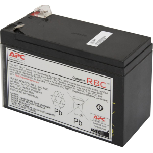 Батарея для ИБП APC RBC2 12В 7Ач для Back-UPS/Smart-UPS, фото 