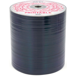 Диск DVD+R Mirex 8.5 Gb, 8x, Shrink (100), Ink Printable, Dual Layer (100/600), фото 