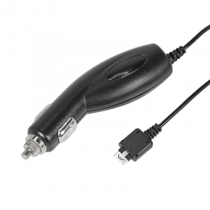 Автозарядка в прикуриватель для LG KG800/KG90 (АЗУ) (5 V, 700 mA) шнур спираль 1.2 м черная REXANT, фото 