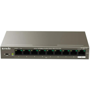 Коммутатор 9PORT 10/100M POE TEF1109P-8-102W TENDA, фото 