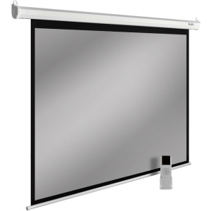 Экран Cactus 138x220см SIlverMotoExpert CS-PSSME-220X138-WT 16:10 настенно-потолочный рулонный белый (моторизованный привод), фото 