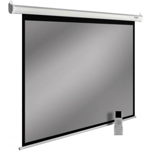 Экран Cactus 150x200см SIlverMotoExpert CS-PSSME-200X150-DG 4:3 настенно-потолочный рулонный темно-серый (моторизованный привод), фото 