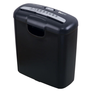 Шредер Buro Home BU-S601S (секр.Р-1)/ленты/6лист./10лтр./пл.карты, фото 