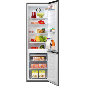 Холодильник Beko B1RCNK312G серый двухкамерный 200/76л морозилка снизу, фото 