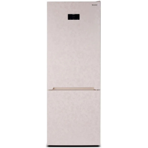 Холодильник Sharp SJ-492IHXJ42R бежевый двухкамерный 333/128 л морозилка снизу, No Frost, фото 