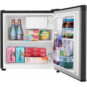 Холодильник Maunfeld MFF50B черный однокамерный 46л, фото 