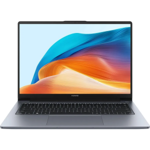 Ноутбук Huawei MateBook D 14 Core i5 12450H 16Gb SSD512Gb Intel UHD Graphics 14 IPS FHD (1920x1080) noOS grey space WiFi BT Cam (53013XET), фото 
