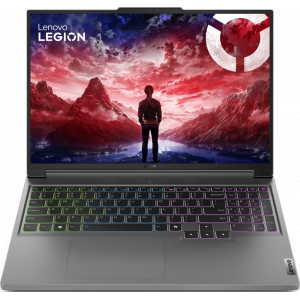 Ноутбук Lenovo Legion Slim 5 16ARP9 Ryzen 7 7735HS 16Gb SSD1Tb NVIDIA GeForce RTX4070 8Gb 16 IPS WQXGA (2560x1600) noOS grey WiFi BT Cam (83EX000TRK), фото 