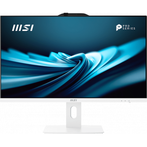 Моноблок MSI Pro AP272P 14M-616RU 27 Full HD i5 14400 (2.5) 16Gb SSD512Gb UHDG 730 Windows 11 Professional GbitEth WiFi BT 120W клавиатура мышь Cam белый 1920x1080, фото 