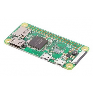 Одноплатный компьютер Raspberry Pi Raspberry Pi Zero 1GHz single-core CPU, 512MB RAM, Mini HDMI port, Micro USB OTG port, Micro USB power, HAT-compatible 40-pin header, Composite video and reset headers,  CSI camera connector (v1.3 only)(MBZ), фото 