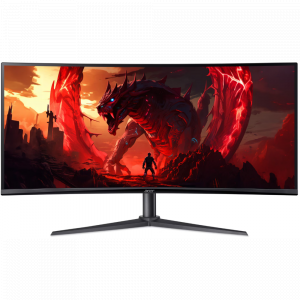 Монитор 34 Acer Nitro XZ340CUHbiiphx VA 3440x1440, 100 Гц, 1 мс, 21:9, 250 кд/м2, 2хHDMI, 1хDP, изогнутый, черный, фото 