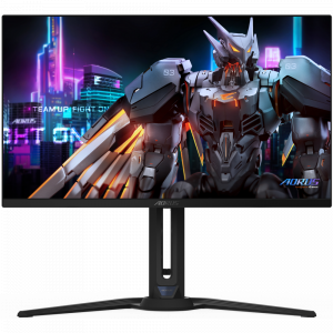 Монитор 27 Gigabyte AORUS FO27Q2-EK OLED, 2560×1440, 240Hz, 3 мс, 16:9, 1000 кд/м2, 1000:1, 2xHDMI 2.1, DP 1.4 3xUSB 3.2, USB Type-C черный, фото 